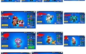 Conta Brawl stars (com 51 brawlers e várias skins de passe)