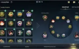 [barato] conta wild rift 17 skins