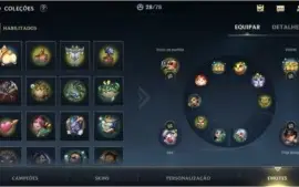 [barato] conta wild rift 17 skins