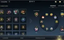 [barato] conta wild rift 17 skins