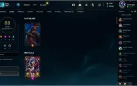 Conta LOL - único dono - nunca banida - 88 skins