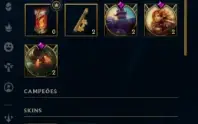 Conta League of Legends Full Acesso - 77 Champs e 36 Skins