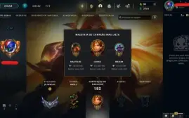 Conta League of Legends Full Acesso - 77 Champs e 36 Skins