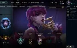 Conta de lol, nivel 250, 240 skins
