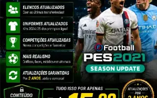 BMPES com PES 2021 Plus | Atualizações Constantes! ⭐