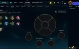 Conta Nvl 49 Ouro IV 29 champs 8 Skins por R$60,00