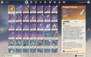 Conta 7x5* personagens + arma 5*, AR55 F2P Barato