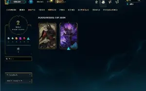 Ouro 3 com 30 Champs e 2 Skins
