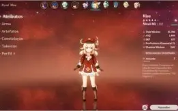 Conta otima com Baal Klee e outrs T5 com arma nat5