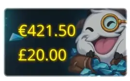 Conta League com mais de 400 euros