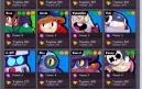 Conta Brawl Stars 20k trofeus - shelly estelar