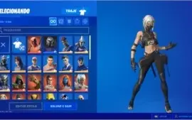 Vendo a conta de , fortnite porque já ,não jogo.