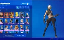 Vendo a conta de , fortnite porque já ,não jogo.