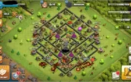 Conta de Clash Of Clans CV 10 Pra Venda Rapida