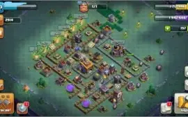 Conta Clash Of Clans cv12 qse full
