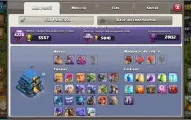 Conta Clash Of Clans cv12 qse full