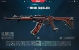 Conta Valorant Diamante Com Vandal Saqueadora