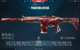 Conta Valorant Diamante Com Vandal Saqueadora