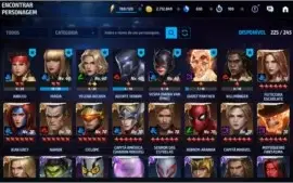 Conta MFF - Marvel future fight vip 6