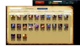 Conta League of legends//33 campeões// Skin Garen Almirante