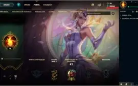 Conta Unranked lvl 30 com 20k de essência azul
