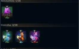 Conta League Of Legends Gold 79 skins + 52 lendas TFT