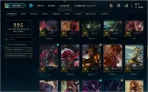 conta diamante 4 28 skins 66 campeões