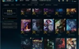 conta diamante 4 28 skins 66 campeões