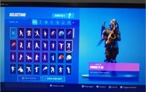 Fortnite acount with especial skins
