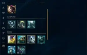 Conta Mestre LoL