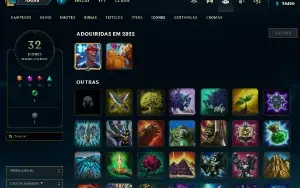 Conta FERRO 4 - LOL (league of legends) ELOMOON