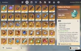 Genshin Impact AR56 - Xiao + Jade + Shogun + Cortadora ETC