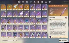 Genshin Impact AR56 - Xiao + Jade + Shogun + Cortadora ETC