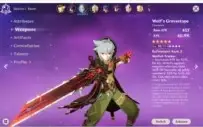 [NA] AR38 18 CHARS (INCL.5⭐VENTI/KLEE/MONA) WEAPONS 5⭐