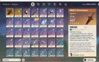 [NA] AR38 18 CHARS (INCL.5⭐VENTI/KLEE/MONA) WEAPONS 5⭐