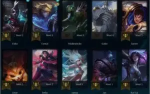 Conta LOL Mestre