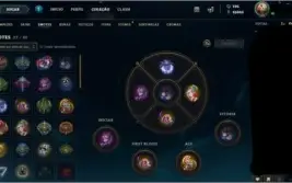 acc ouro 5 com 65 pdl nivel 164 quase 165 com 35 skins