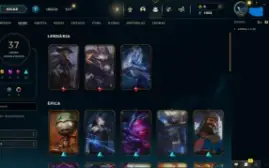2 contas de LOL PLAT4 e GOLD2