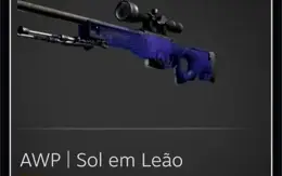 AWP | SOL EM LEÃO (pouco usada)