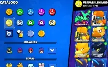 A venda conta de Brawl stars de 2019 maximizada