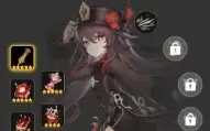 Genshin - Hutao C1, Yelan, Childe, Ayaka, Keqing 2 Armas T5