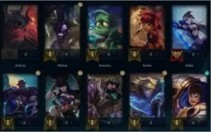 CONTA LOL PLATINA 3