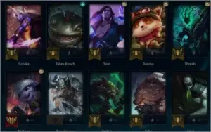 CONTA LOL PLATINA 3