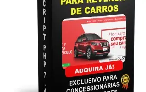 Script para Revenda de Carros Php 7.4