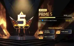 Conta FF prime 5