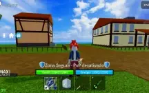 Conta de blox fruit com game pass e fruta mítica