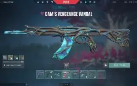 Conta Valorant Xenohunter Karambit Saqueadora Prelúdio e mt+