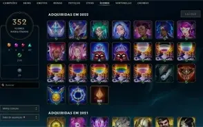 Conta LoL 615 Skins, Morgana Vitoriosa+ (e-mail trocável)