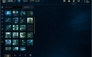CONTA SMURF AHRI K/DA ALL OUT + YASUO FLORESCER + 650 RP