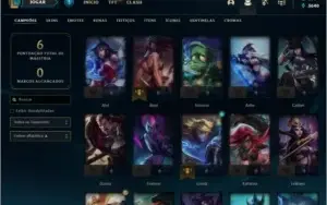 CONTA SMURF AHRI K/DA ALL OUT + YASUO FLORESCER + 650 RP